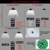 High Lumen Solar Powered Led Pendant Shed Light For Garage Shed Indoor Pull Wall Lamp Outdoor Corridor Garden Yard