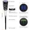 Outdoor Ip65 Waterproof Garden Landscape Decorative Lawn Lamp Led Solar Pathway Lights For Walkway Yard Backyard