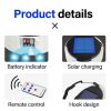 Outdoor Garden Portable Led Solar Usb Rechargeable Power Bank Emergency Lantern Lamp Pendant Camping Tent Light