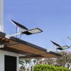 Outdoor Ip65 Waterproof Garden Security Flood Lamp Dusk To Dawn 300w 500w Led Solar Powered Street Lights With Remote Control