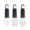 Solar Charging Camping Lamp Atmosphere Light Multifunctional Portable Tungsten Filament Lamp Outdoor Retro Camping Bulb
