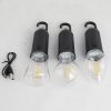 Solar Charging Camping Lamp Atmosphere Light Multifunctional Portable Tungsten Filament Lamp Outdoor Retro Camping Bulb
