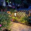 Solar Motion Sensor Lawn Light for Outdoor Garden Waterproof Landscape Ground Light for Yard Villa