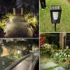 Solar Motion Sensor Lawn Light for Outdoor Garden Waterproof Landscape Ground Light for Yard Villa