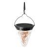 Solar Outdoor Hanging Tree Camping Light Waterproof LED Decorative Lantern for Garden Courtyard Nightlight
