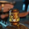 Solar Waterproof Hummingbird Hollow Garden Light Outdoor Camping Lawn Iron Art Hanging Decorative Projection Lamp