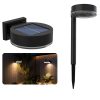 Solar Outdoor Wall Light for Home Pathway Lighting Balcony Ambient Wash Wall Flood Light for Garden Courtyard