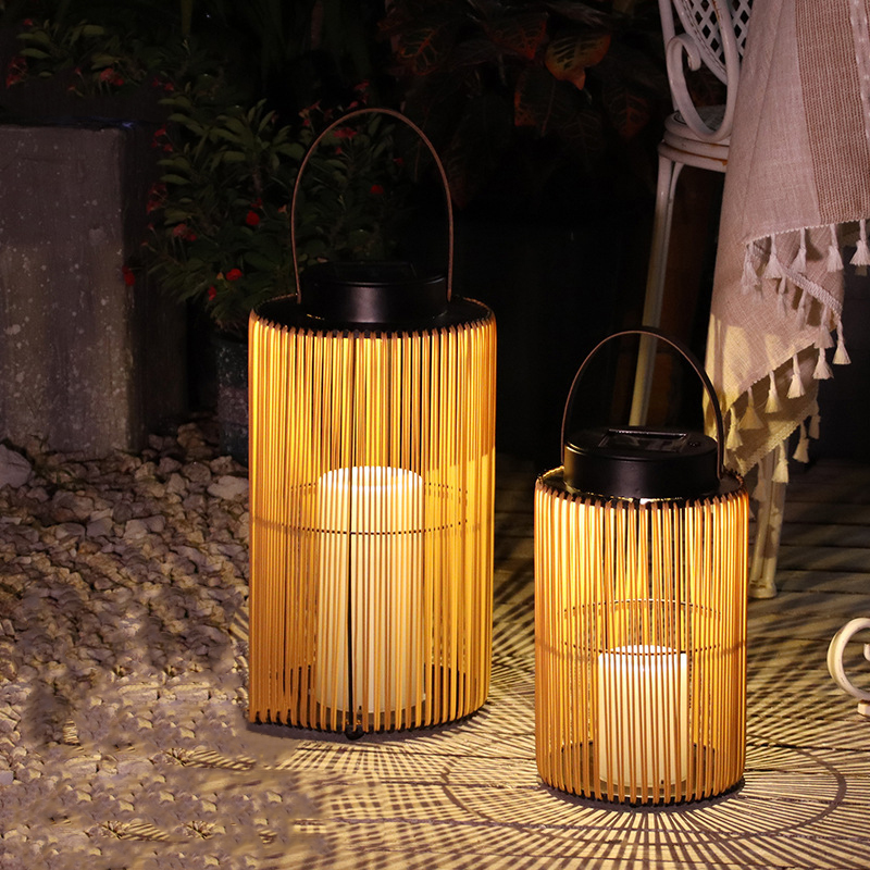 Solar Garden Light Modern Minimalist Outdoor Terrace Lawn Balcony Lamp Portable Stand-up Landscape Lighting