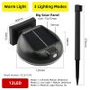 Solar Outdoor Wall Light for Home Pathway Lighting Balcony Ambient Wash Wall Flood Light for Garden Courtyard
