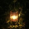 Solar Rattan Ground Stake Light Garden Lawn Lamp Outdoor Solar Decorative Landscape Light