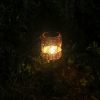 Solar Rattan Ground Stake Light Garden Lawn Lamp Outdoor Solar Decorative Landscape Light