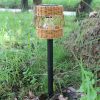 Solar Rattan Ground Stake Light Garden Lawn Lamp Outdoor Solar Decorative Landscape Light