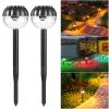 Solar Lawn Lights Outdoor Courtyard Lamps for Villa Garden Decoration Waterproof Outdoor Landscape Stake Lights