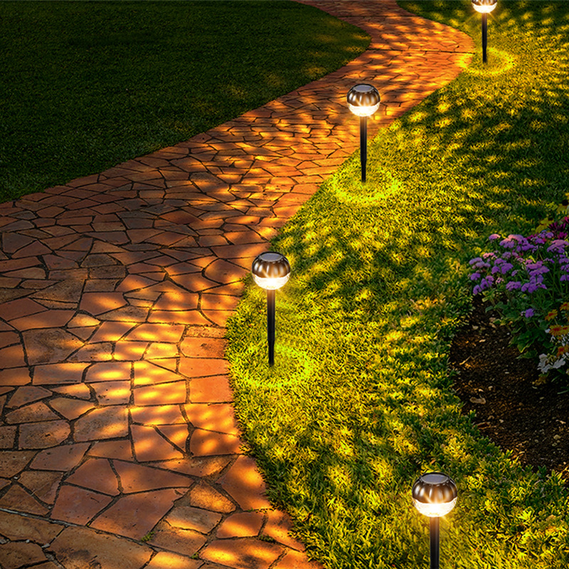 Solar Lawn Lights Outdoor Courtyard Lamps for Villa Garden Decoration Waterproof Outdoor Landscape Stake Lights