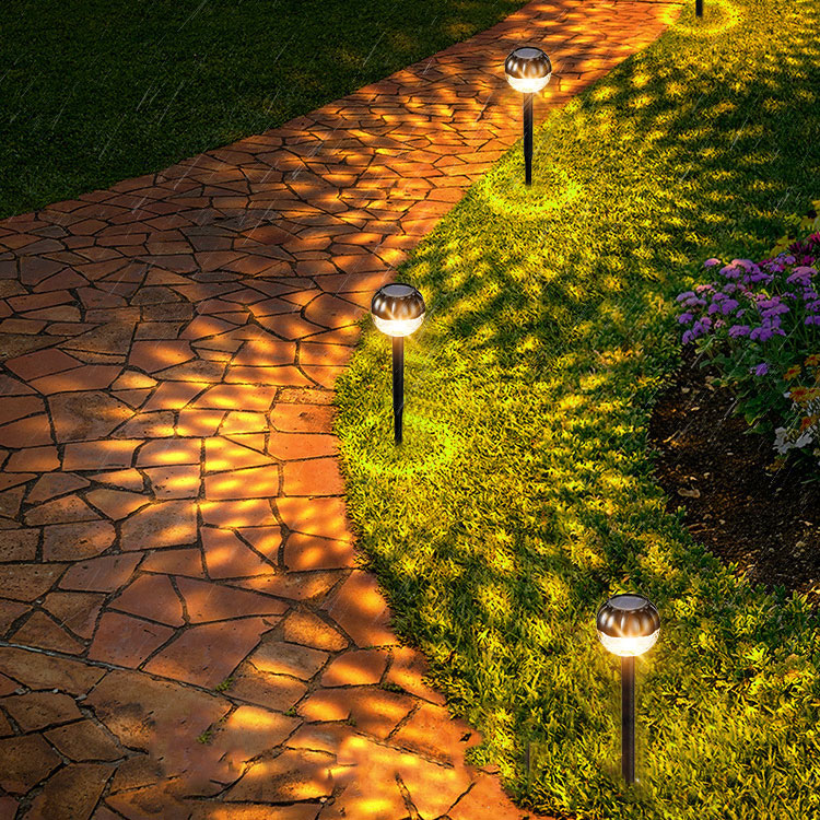 Solar Lawn Lights Outdoor Courtyard Lamps for Villa Garden Decoration Waterproof Outdoor Landscape Stake Lights