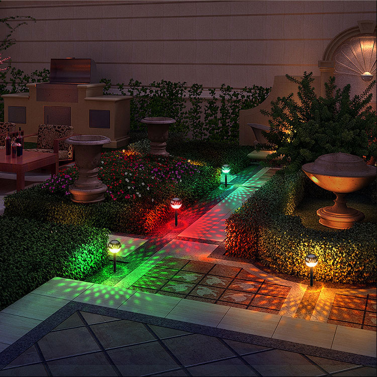 Solar Lawn Lights Outdoor Courtyard Lamps for Villa Garden Decoration Waterproof Outdoor Landscape Stake Lights