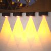 Solar Step Lights LED Stairway Lights for Pathway Outdoor Garden Landscape Lamp Courtyard Fence Wall Stair Lights