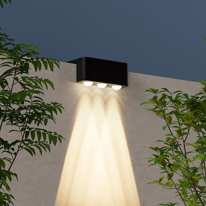 Solar Step Lights LED Stairway Lights for Pathway Outdoor Garden Landscape Lamp Courtyard Fence Wall Stair Lights