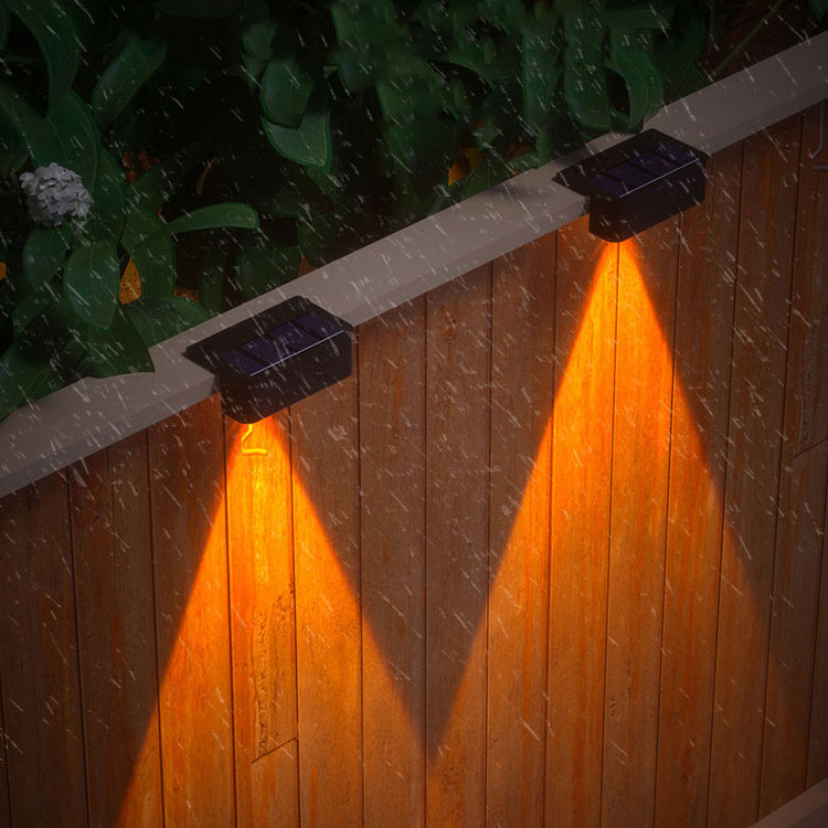 Solar Step Lights LED Stairway Lights for Pathway Outdoor Garden Landscape Lamp Courtyard Fence Wall Stair Lights