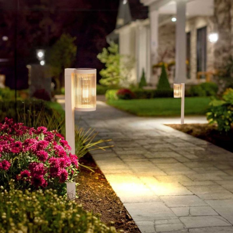Solar Garden Light LED Filament Lamp Outdoor Ground Stake Landscape Lighting Courtyard Decor Lawn Solar Light