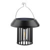 Solar Garden Light Outdoor Waterproof Garden Decor Camping Pendant Light Filament Small Hanging Lamp Vintage Wall Light
