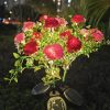 Solar-Powered 7-Head Lotus Peony LED Garden Lights Waterproof Lawn Decor with Ground Spike Festive Outdoor Lighting