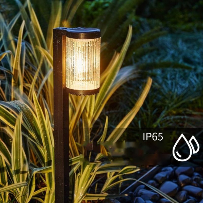 Solar Garden Light LED Filament Lamp Outdoor Ground Stake Landscape Lighting Courtyard Decor Lawn Solar Light